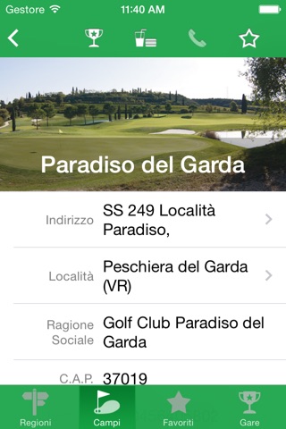 Golf Courses in Italy screenshot 3