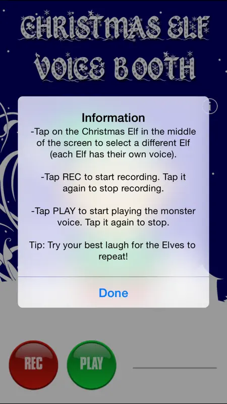 Christmas Elf Voice Booth - Elf-ify Your Voice screenshot 4 of 5