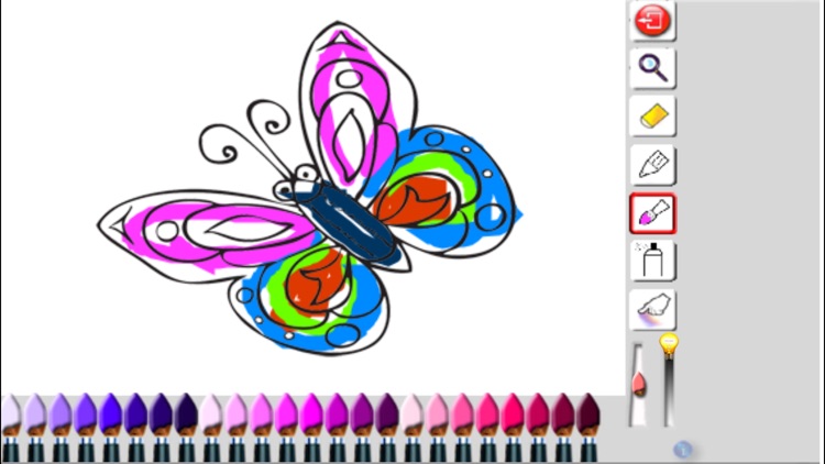 Coloring Book Butterflies