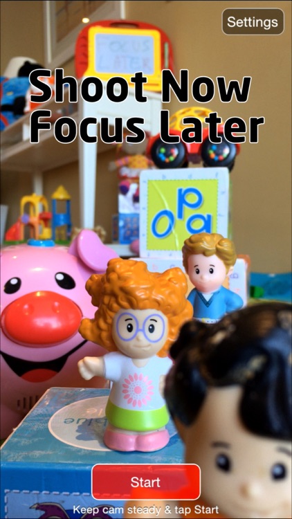Focus Later: Shoot Now - Adjust Focus Later Light Field Camera screenshot-0