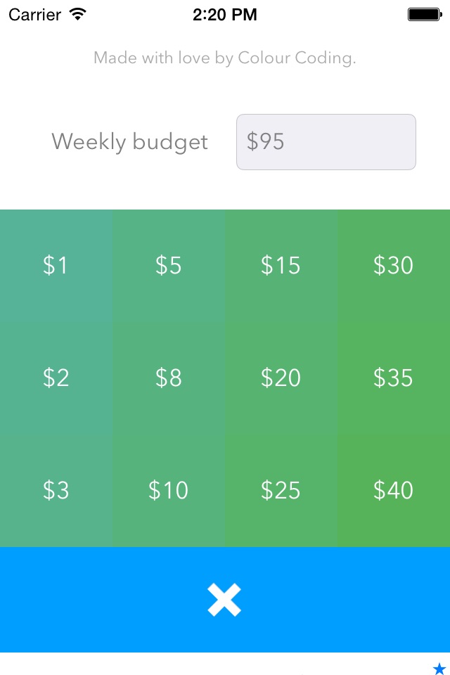 Weekling: Free Weekly Budget Tool & Tracker screenshot 3