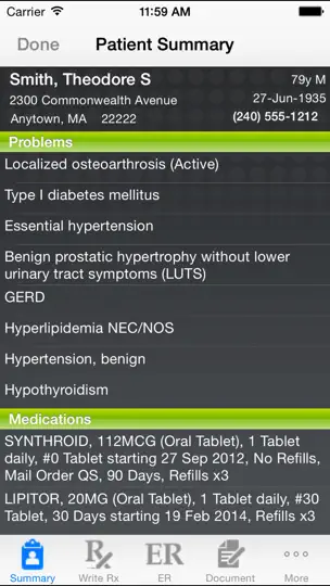 Allscripts Remote+ iPhone Screenshot 1