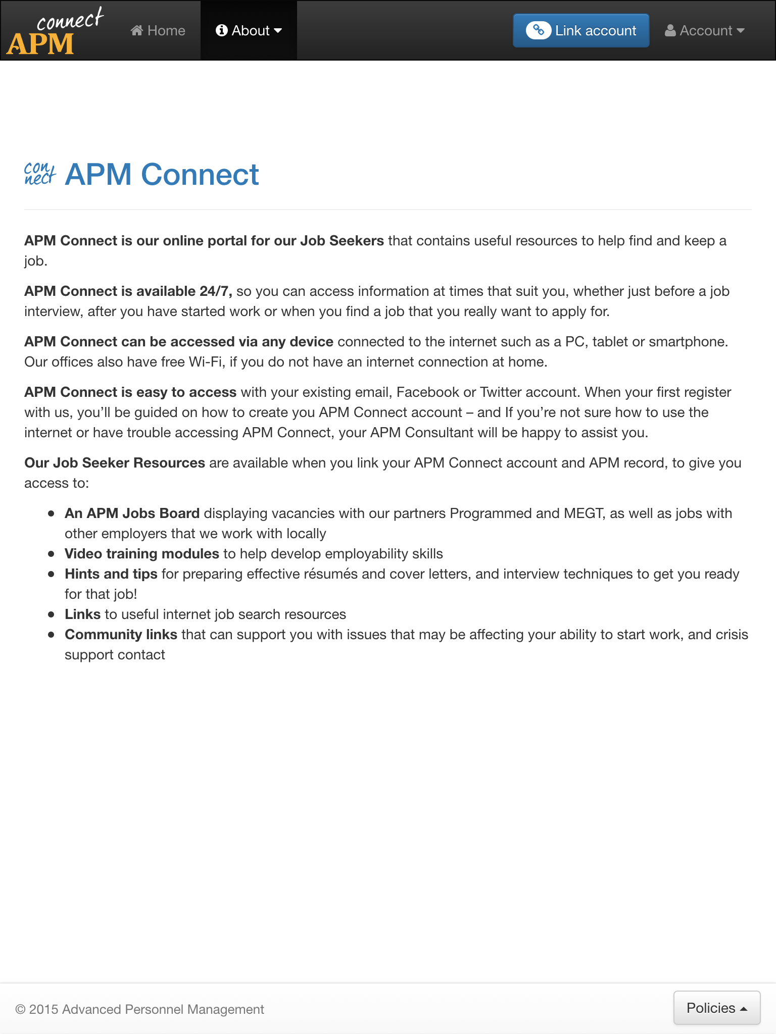 APM Connect