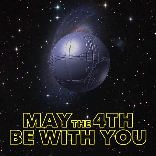 May the 4th be with you 3D Icon