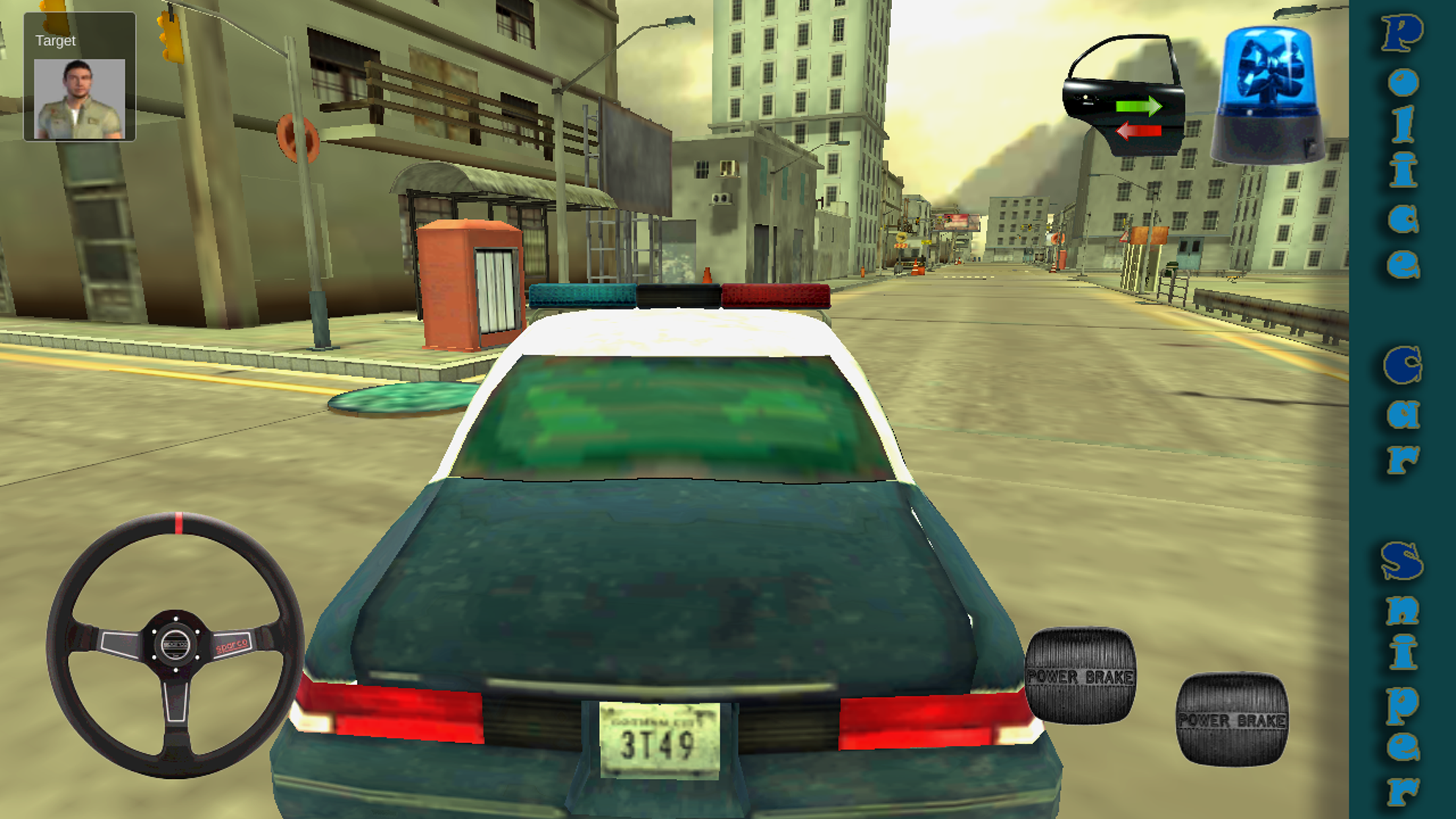 Police Car Sniper