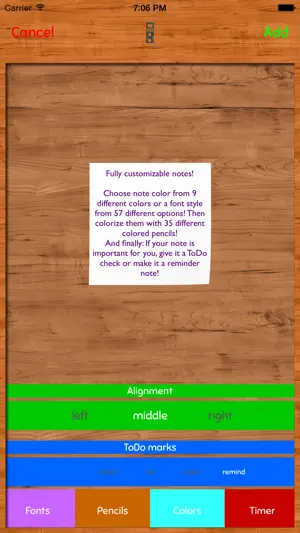 iPinNotes screenshot 2
