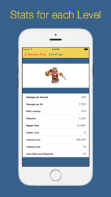 Database for Clash of Clans™ (unofficial) screenshot
