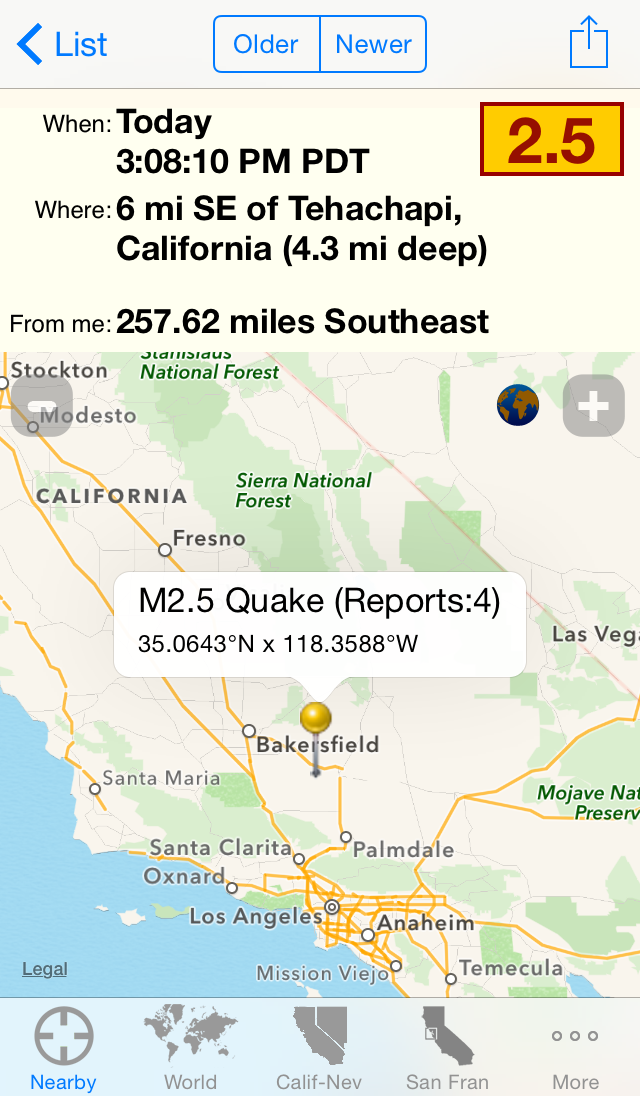 iFeltThat Earthquake