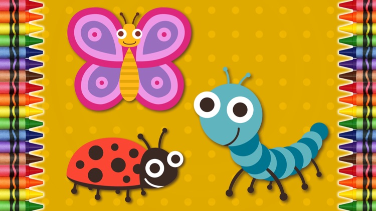 Coloring Book Insects