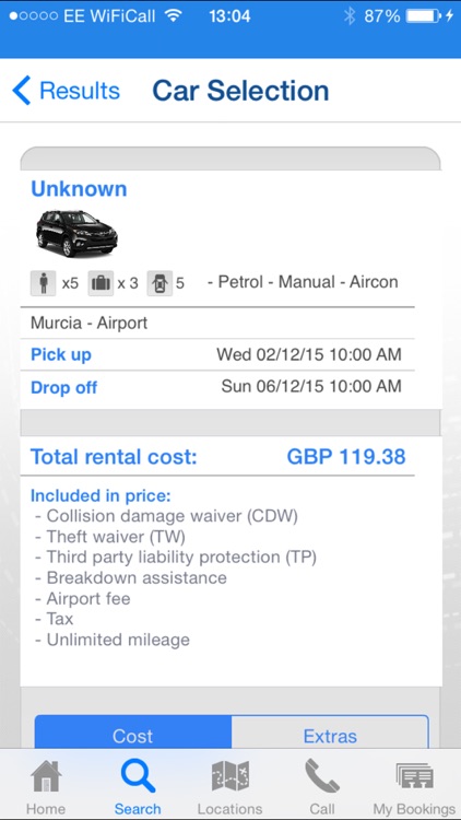 Comparison Car Hire