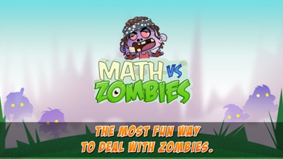 How to cancel & delete Math Vs Zombies - Math Games Grade K - 5 from iphone & ipad 1