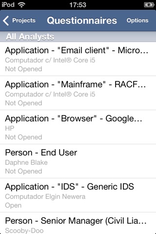 Modulo Risk Manager - Questionnaires screenshot 3