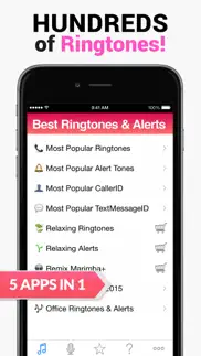 2015 best ringtones for iphone - 5 apps in 1 iphone screenshot 1