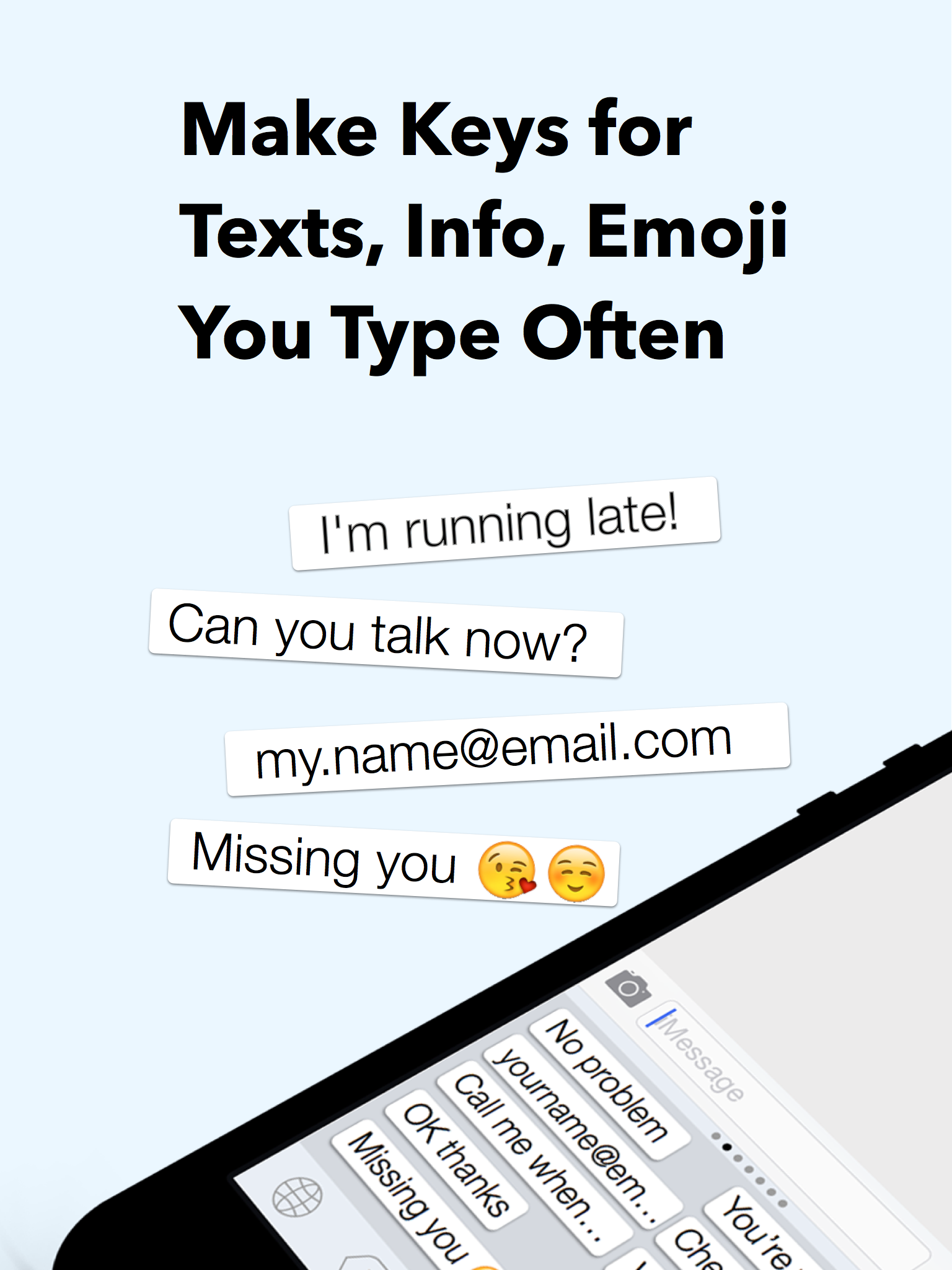My Phrases Keyboard - for iOS 8 screenshot 8