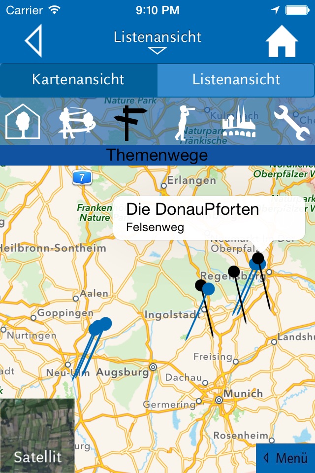 Donau erleben screenshot 2