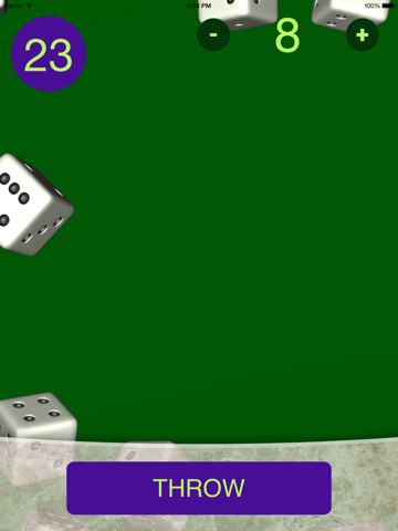 Screenshot #6 pour Simple Dice 3D