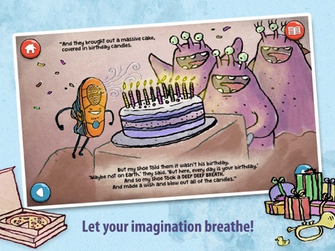 Geox Kids: Books iPad screenshot 4 - Book app