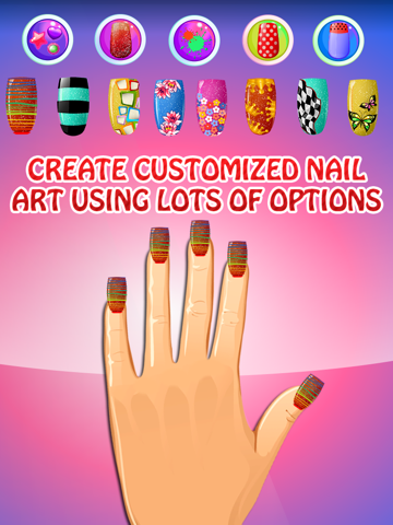 Screenshot #4 pour Hollywood Nail Salon-Nail Art Manicure for Girls