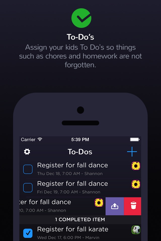 Who Has The Kids? Family Calendar and Organizer screenshot 2