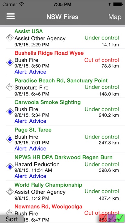 NSW Fires