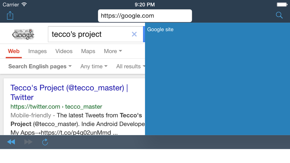 #3. HTML Dual Viewer (iOS) By: Makoto Nishimoto