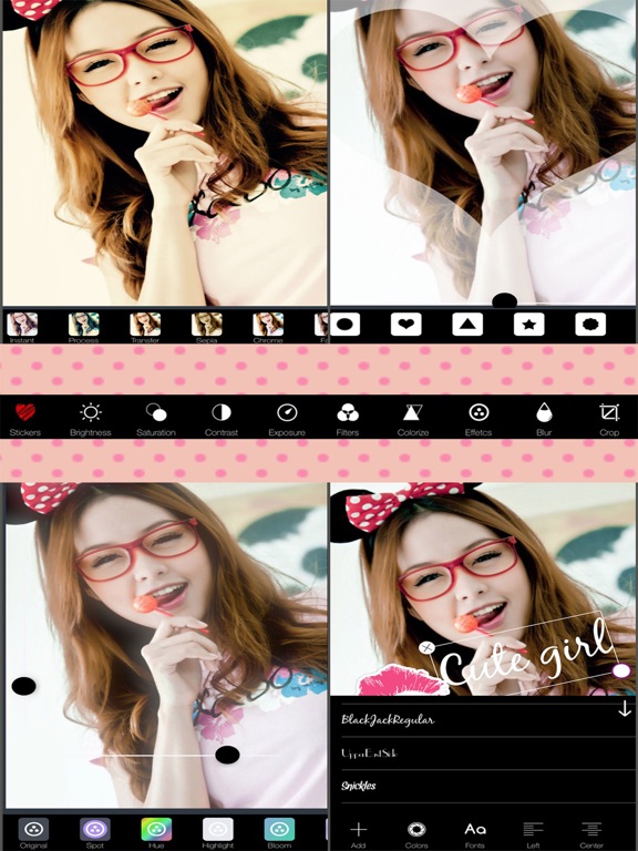 Beauty Selfie - Facing Camera Plus Portrait Retouch iPad screenshot