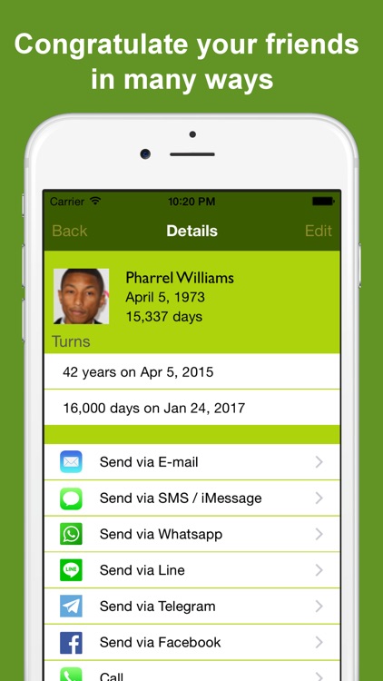 Mr. Birthday - Free birthday and anniversary reminder