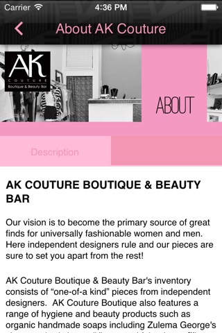 AK Couture Boutique screenshot 3