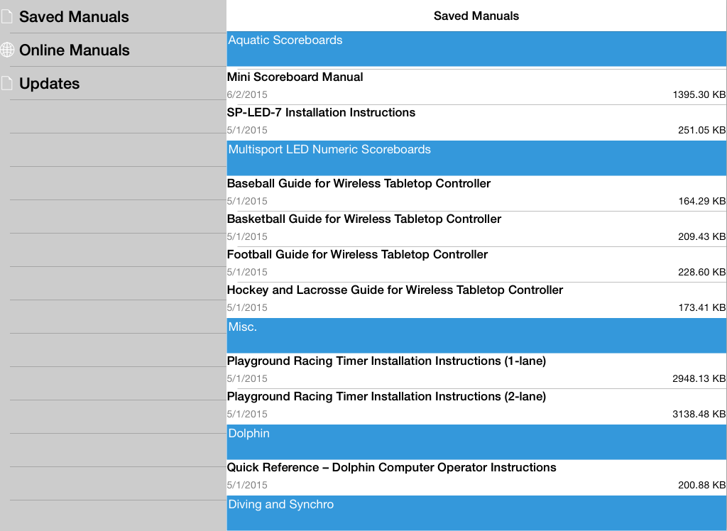 Manuals Viewer