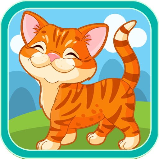 Cute Kitten Run HD - Best Animal Running Jump Racing For Kids