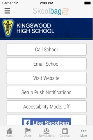 Kingswood High School - Skoolbag screenshot 4