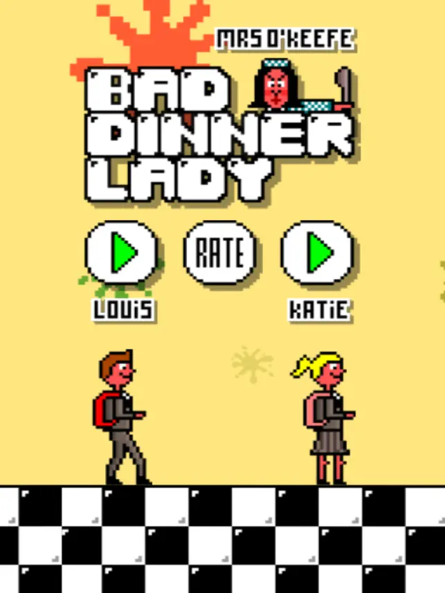 Bad Dinner Lady, game for IOS