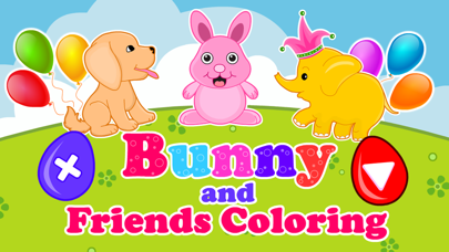 Screenshot #1 pour Bunny and Friends Coloring