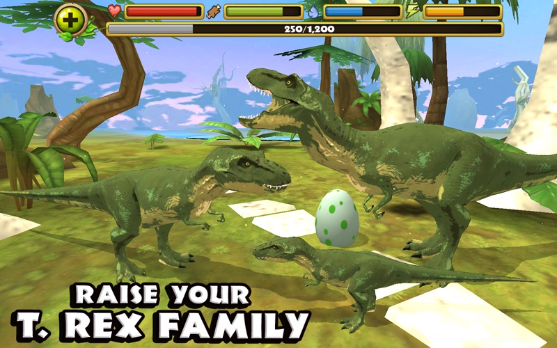Screenshot #3 pour Jurassic Life: Tyrannosaurus Rex Dinosaur Simulator