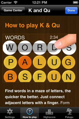 K and Q - criss cross words (FREE) screenshot 2