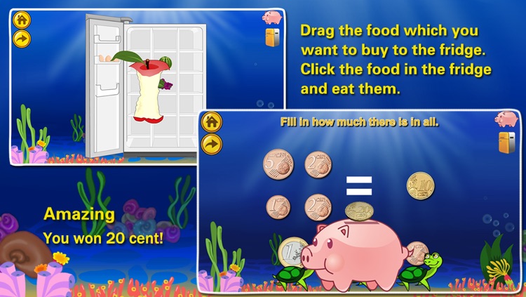 Euro€(LITE): Coin Math for kids, educational learning games education screenshot-4