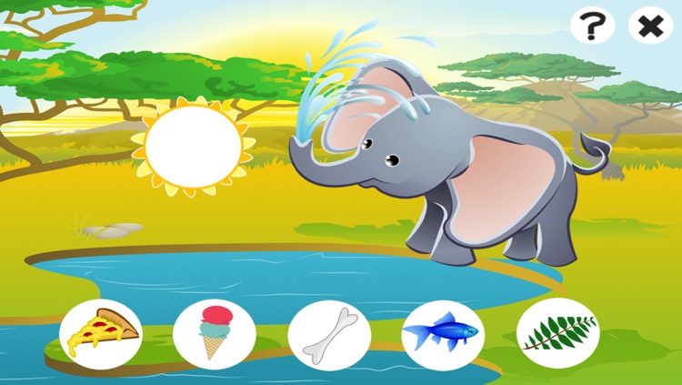Awesome Feed-ing Happy Wild Animal-s Kid-s Game-s: Free Interactive Challenge About Good Nutrition