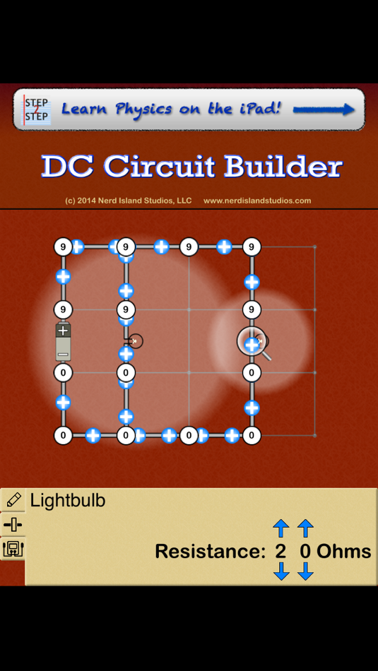 #3. DC Circuit Builder (iOS) 来自: Nerd Island Studios, LLC