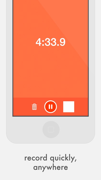 Quick Record — Voice memos audio recorder with iCloud sync screenshot-0