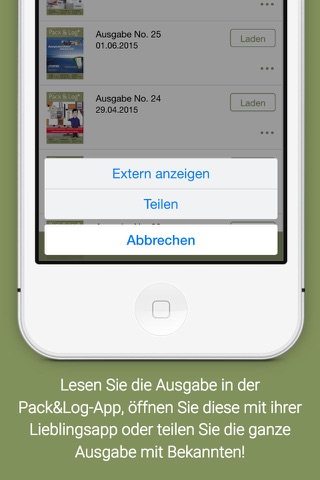 Pack Und Log screenshot 3