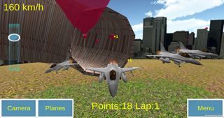 Screenshot #2 pour Kids Plane Racers