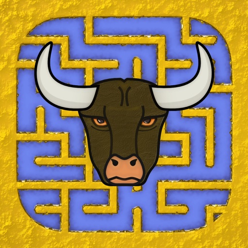 Mad Cows' Maze - Find a way out of the dark labyrinth Icon