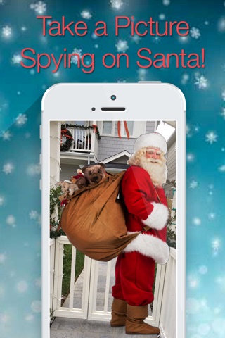 Talking Santa Face Cam Free screenshot 4