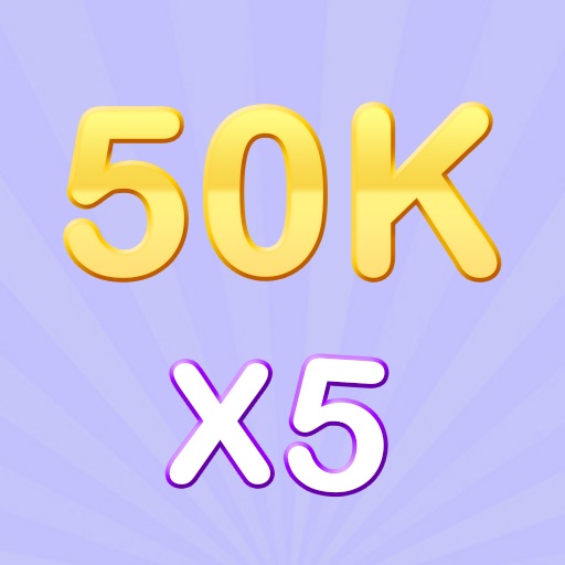 5 times 50K icon