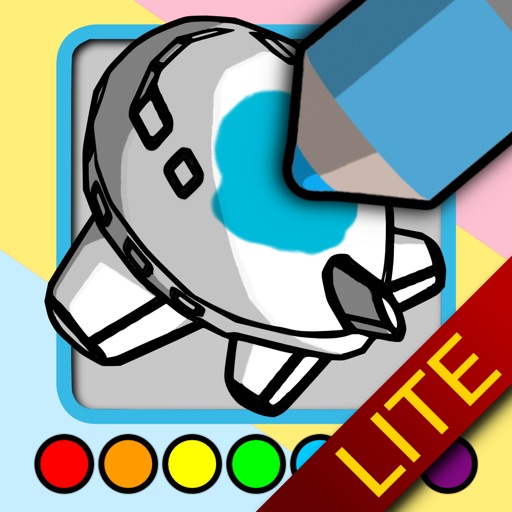 My 3D Coloring Book Lite iOS App