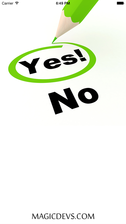 #5. YES or NO, free game to challenge your brain (iOS) 由: MagicDevs LLC