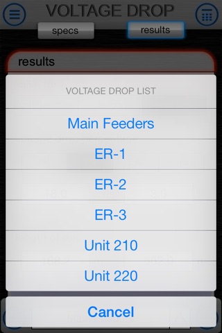 Voltage Drop Calc screenshot 3