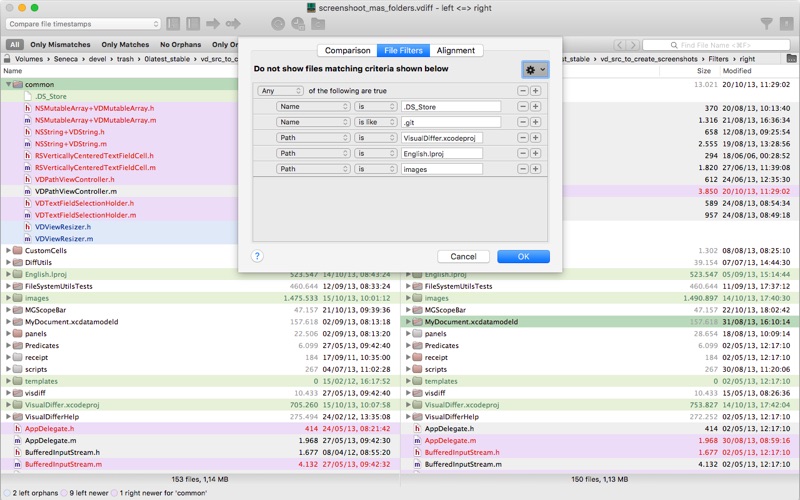 Screenshot #1 pour VisualDiffer