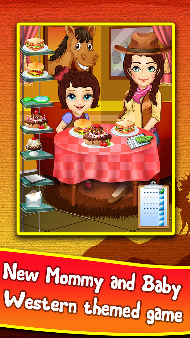 Cowgirl Mommys Newborn Baby Doctor - my salon nurse games