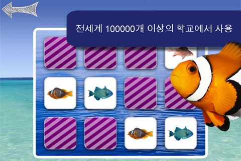 Memo Game Sealife Photo for kids screenshot 4